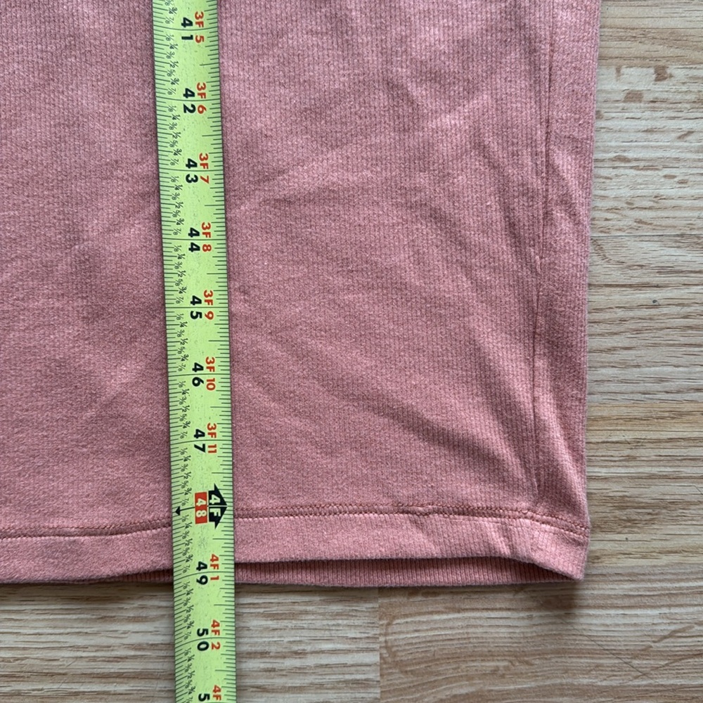 Beyond Yoga Sleeveless Midi Dress in Terracotta Peach - Picture 10 of 11